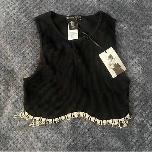 NWT Sincerely Jules Black Crop